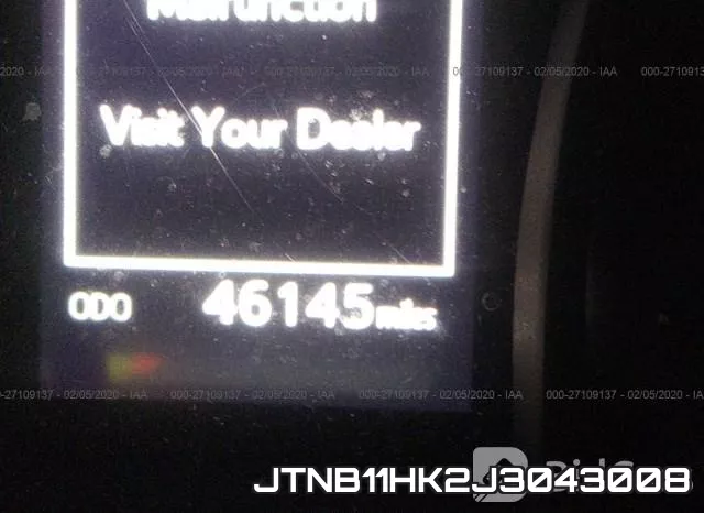 JTNB11HK2J3043008 фото 8