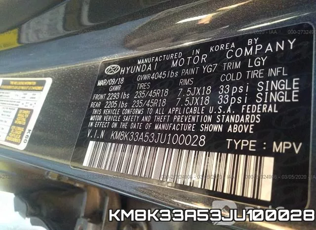 KM8K33A53JU100028 фото 10