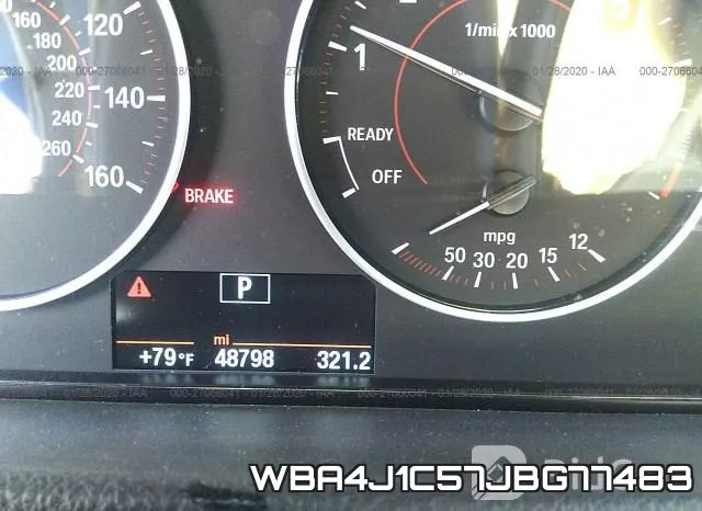 WBA4J1C57JBG77483 фото 8