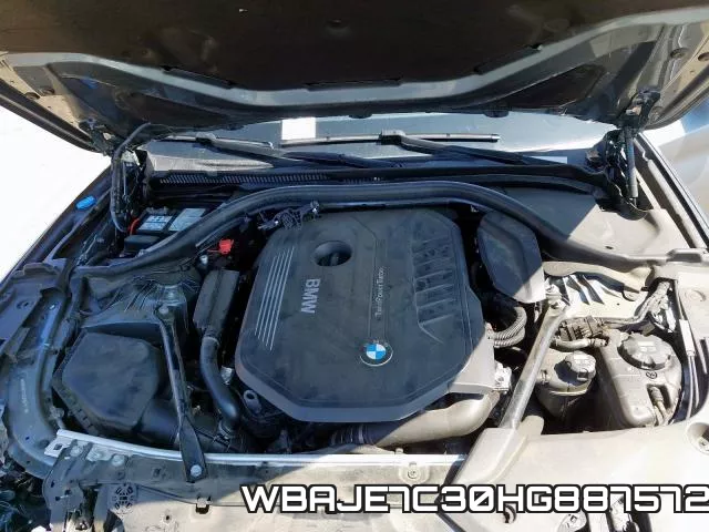 WBAJE7C30HG887572 фото 8