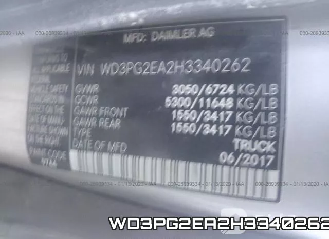 WD3PG2EA2H3340262 фото 10