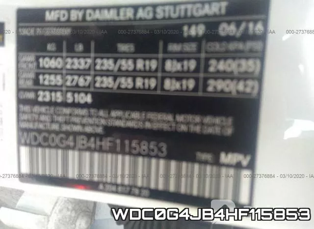 WDC0G4JB4HF115853 фото 10
