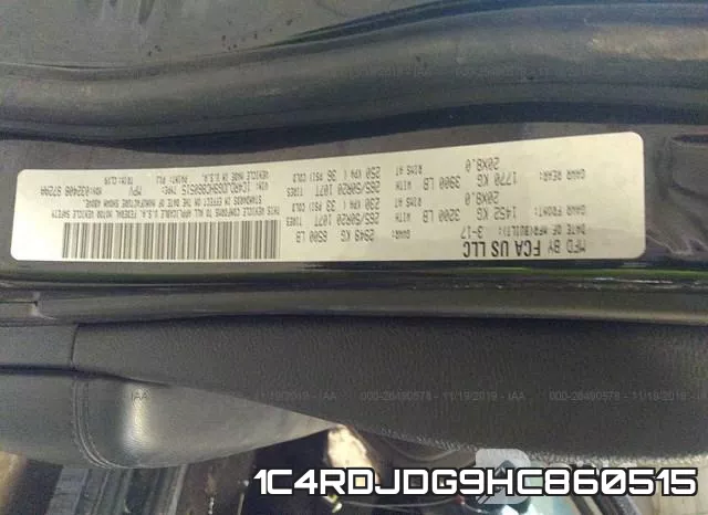 1C4RDJDG9HC860515 фото 10