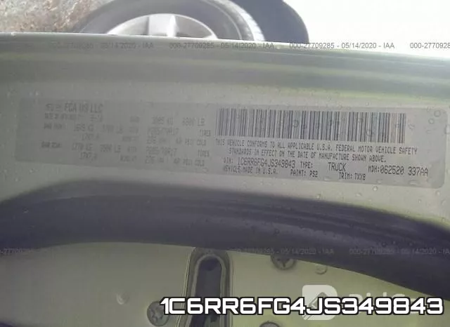 1C6RR6FG4JS349843 фото 10