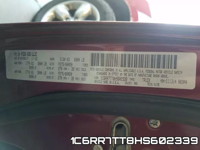 1C6RR7TT8HS602339 фото 2
