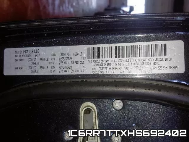 1C6RR7TTXHS692402 фото 2