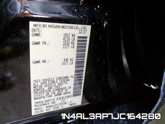 1N4AL3AP7JC164280 фото 2