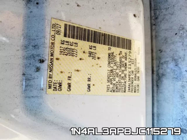 1N4AL3AP8JC115279 фото 2