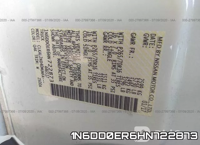 1N6DD0ER6HN722873 фото 10