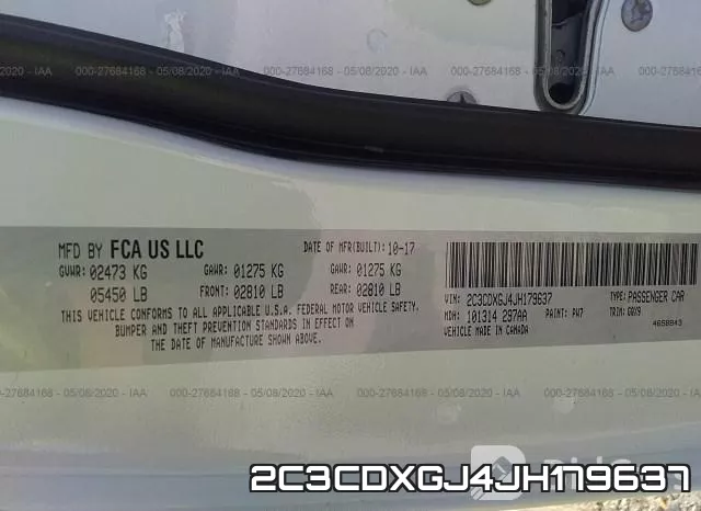 2C3CDXGJ4JH179637 фото 10