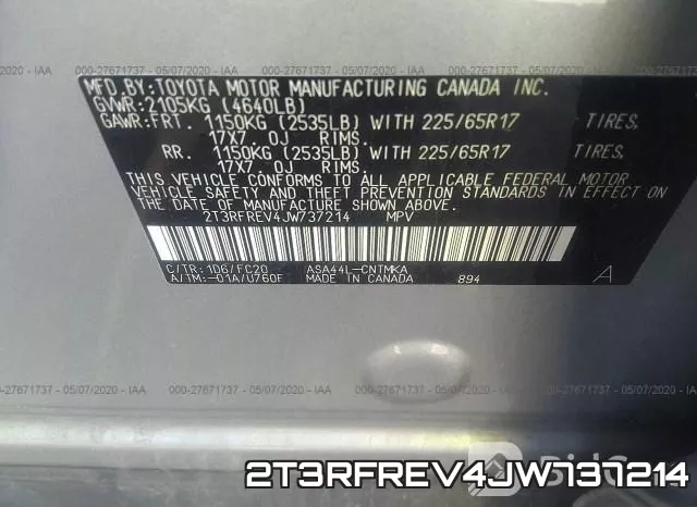 2T3RFREV4JW737214 фото 10