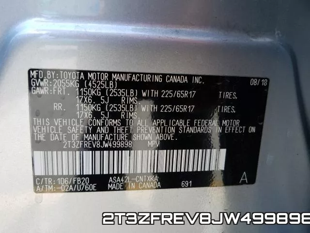 2T3ZFREV8JW499898 фото 2