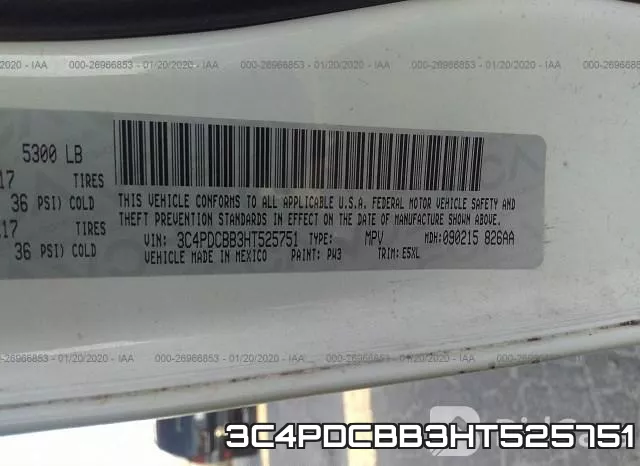 3C4PDCBB3HT525751 фото 10