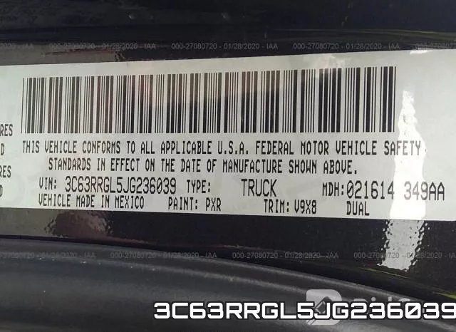 3C63RRGL5JG236039 фото 10
