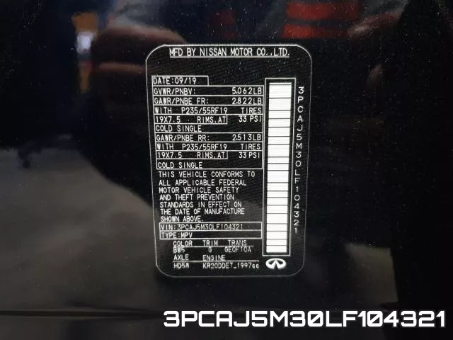 3PCAJ5M30LF104321 фото 2