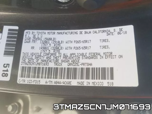 3TMAZ5CN7JM071693 фото 2