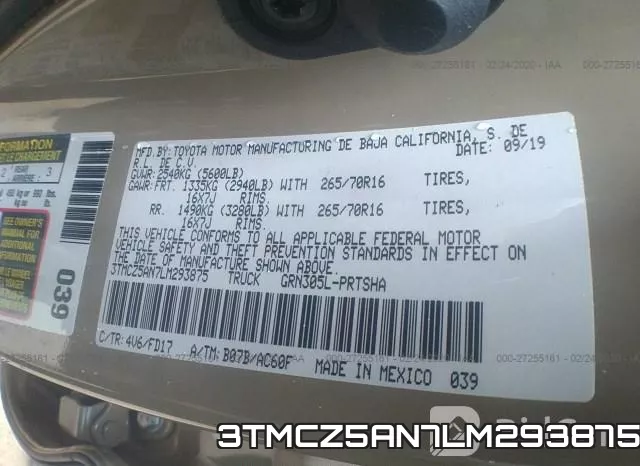 3TMCZ5AN7LM293875 фото 10