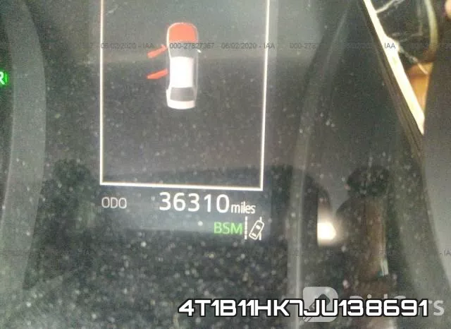 4T1B11HK7JU138691 фото 8