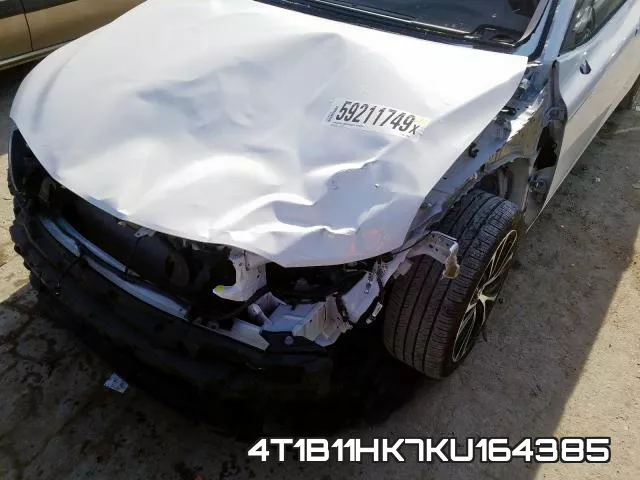 4T1B11HK7KU164385 фото 10