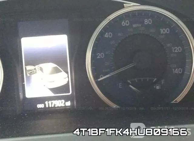 4T1BF1FK4HU809166 фото 8