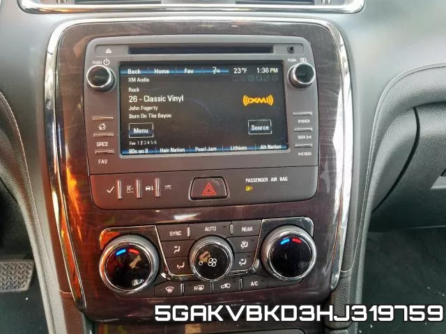 5GAKVBKD3HJ319759 фото 10