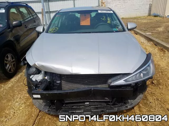 5NPD74LF0KH460804 фото 10