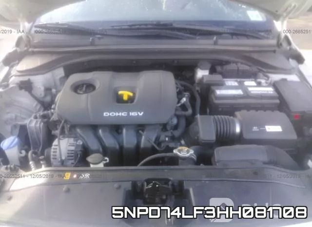 5NPD74LF3HH081708 фото 2