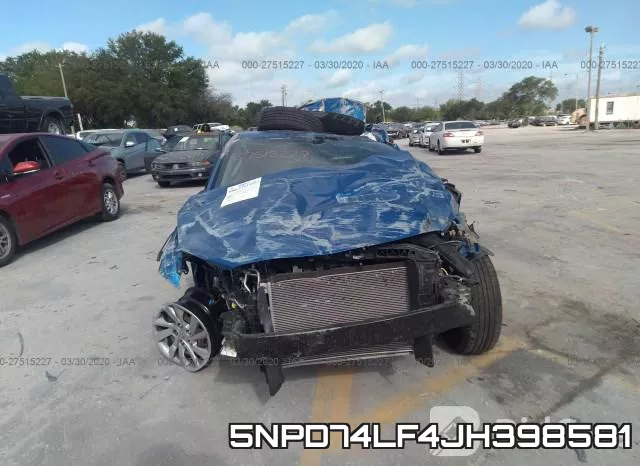 5NPD74LF4JH398581 фото 7