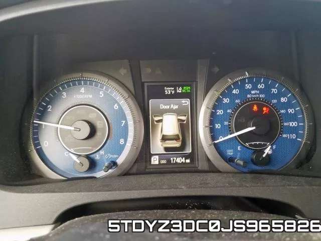 5TDYZ3DC0JS965826 фото 9