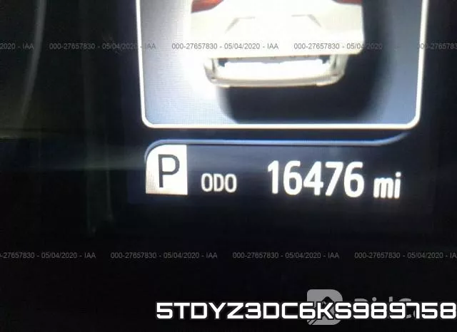 5TDYZ3DC6KS989758 фото 8
