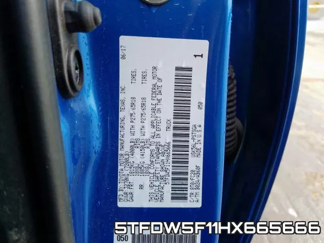5TFDW5F11HX665666 фото 2