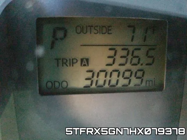 5TFRX5GN7HX079378 фото 9