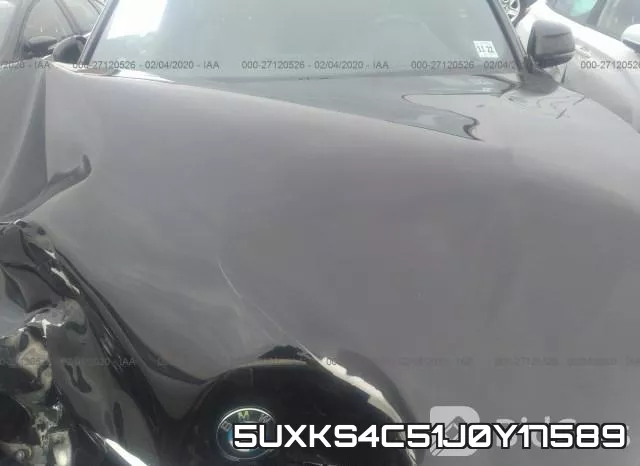 5UXKS4C51J0Y17589 фото 2