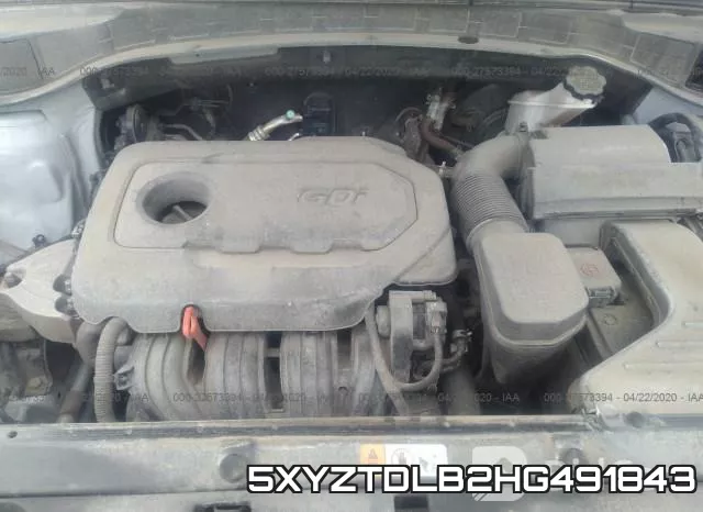 5XYZTDLB2HG491843 фото 2