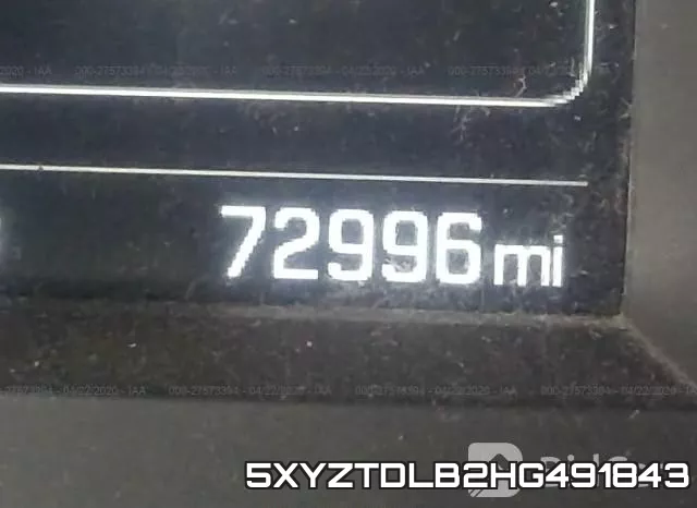 5XYZTDLB2HG491843 фото 8