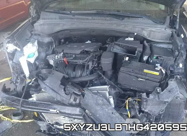 5XYZU3LB7HG420595 фото 2