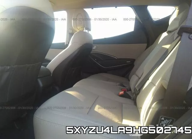 5XYZU4LA9HG502745 фото 9