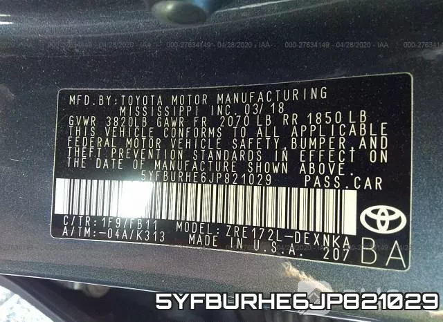 5YFBURHE6JP821029 фото 10