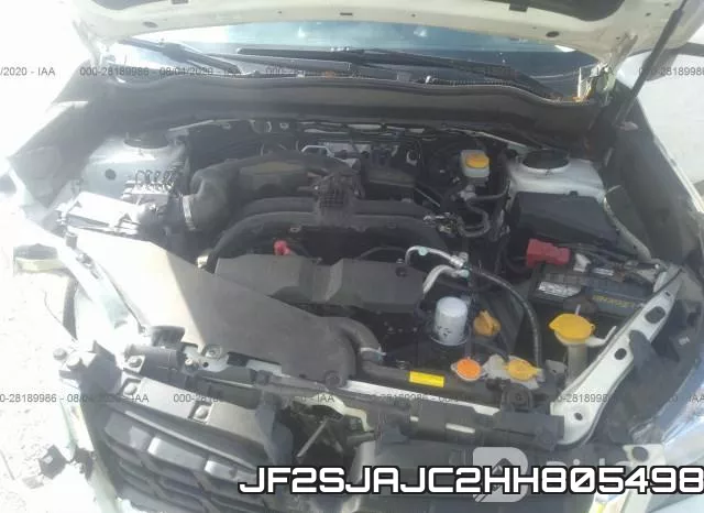 JF2SJAJC2HH805498 фото 2