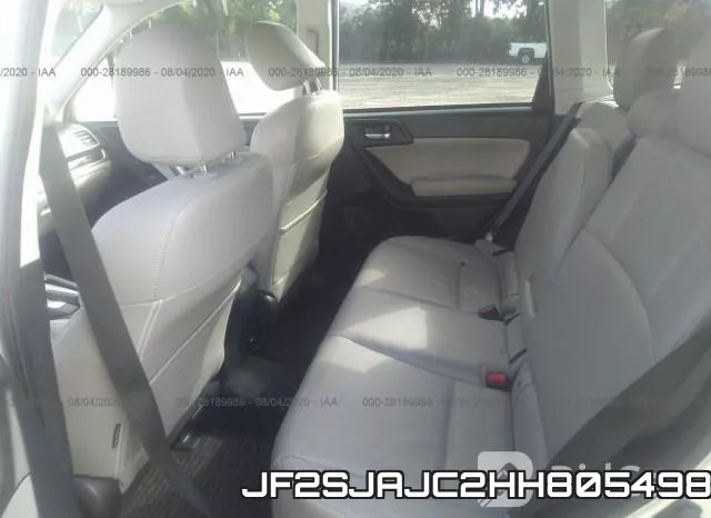 JF2SJAJC2HH805498 фото 9