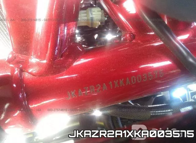 JKAZR2A1XKA003575 фото 2