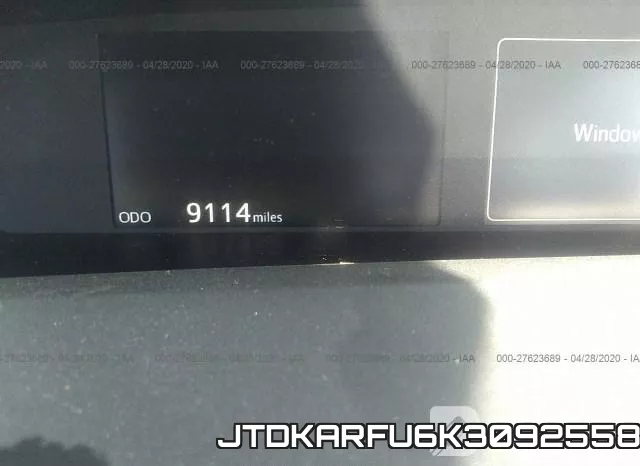 JTDKARFU6K3092558 фото 8