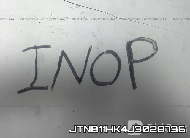 JTNB11HK4J3028736 фото 8