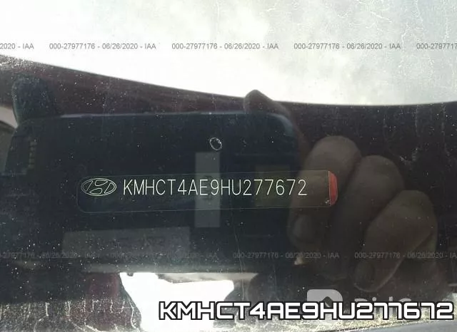 KMHCT4AE9HU277672 фото 10