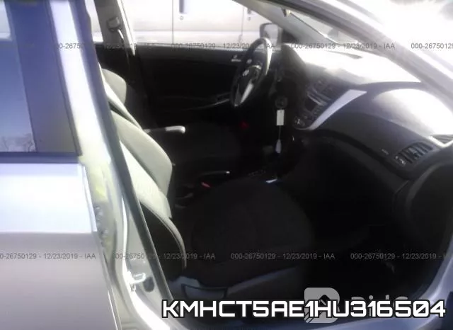 KMHCT5AE1HU316504 фото 6