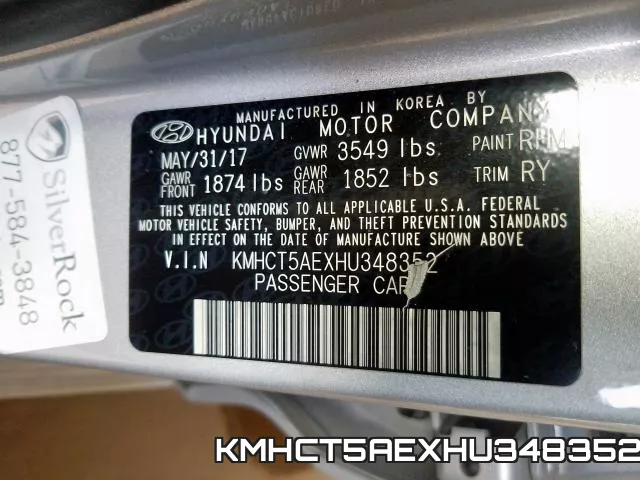 KMHCT5AEXHU348352 фото 2