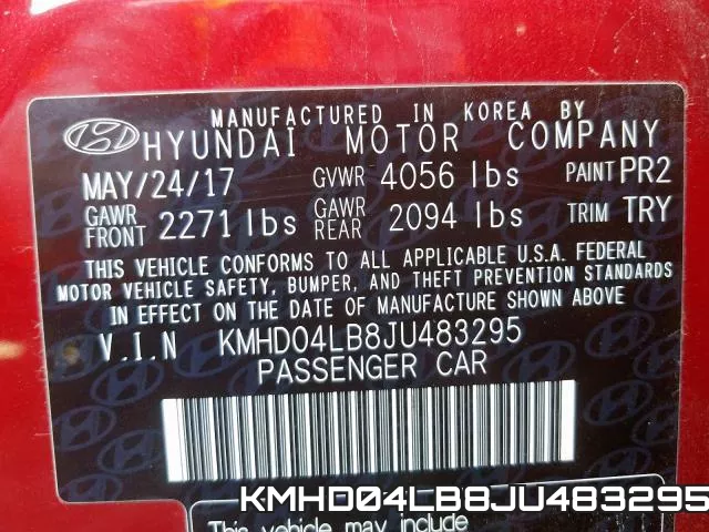 KMHD04LB8JU483295 фото 2