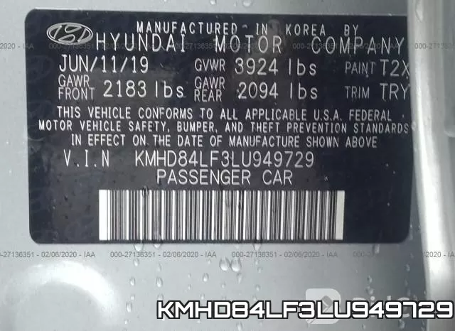 KMHD84LF3LU949729 фото 10