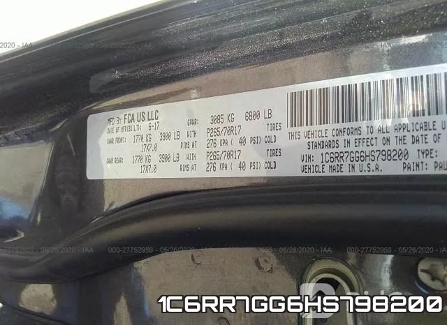 1C6RR7GG6HS798200 фото 10