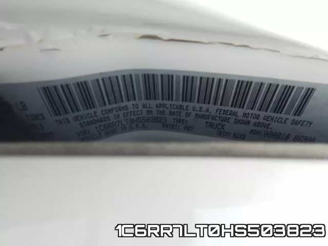 1C6RR7LT0HS503823 фото 2